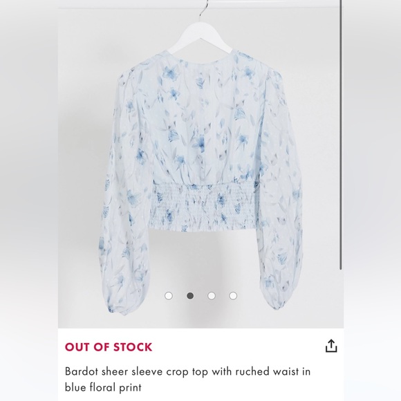 Bardot Top - Picture 3 of 5